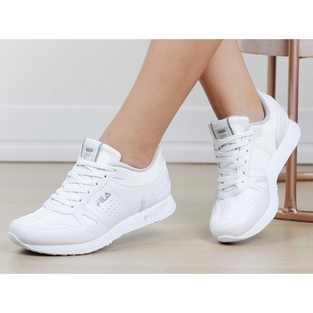 Tenis fila feminino original white Clearance
