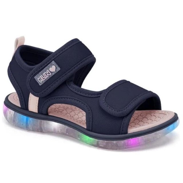 Sandalia Papete Klin Light Led Infantil Terê Calçados - Main Image