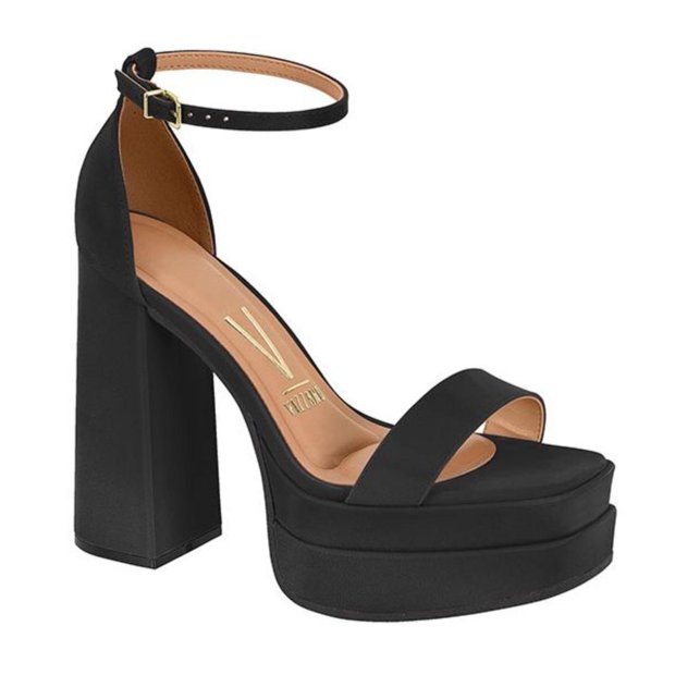 Fivelas Sandalia Sandália Feminina Meia Pata Tratorada Quiz