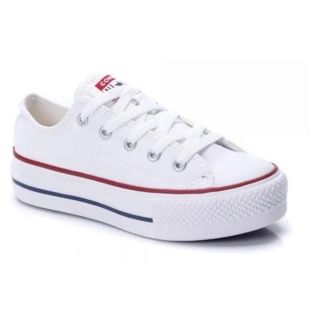 Tênis Converse Chuck Taylor All Star Platform Ox Branco CT04950003