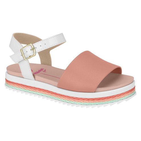 sandalia molekinha plataforma