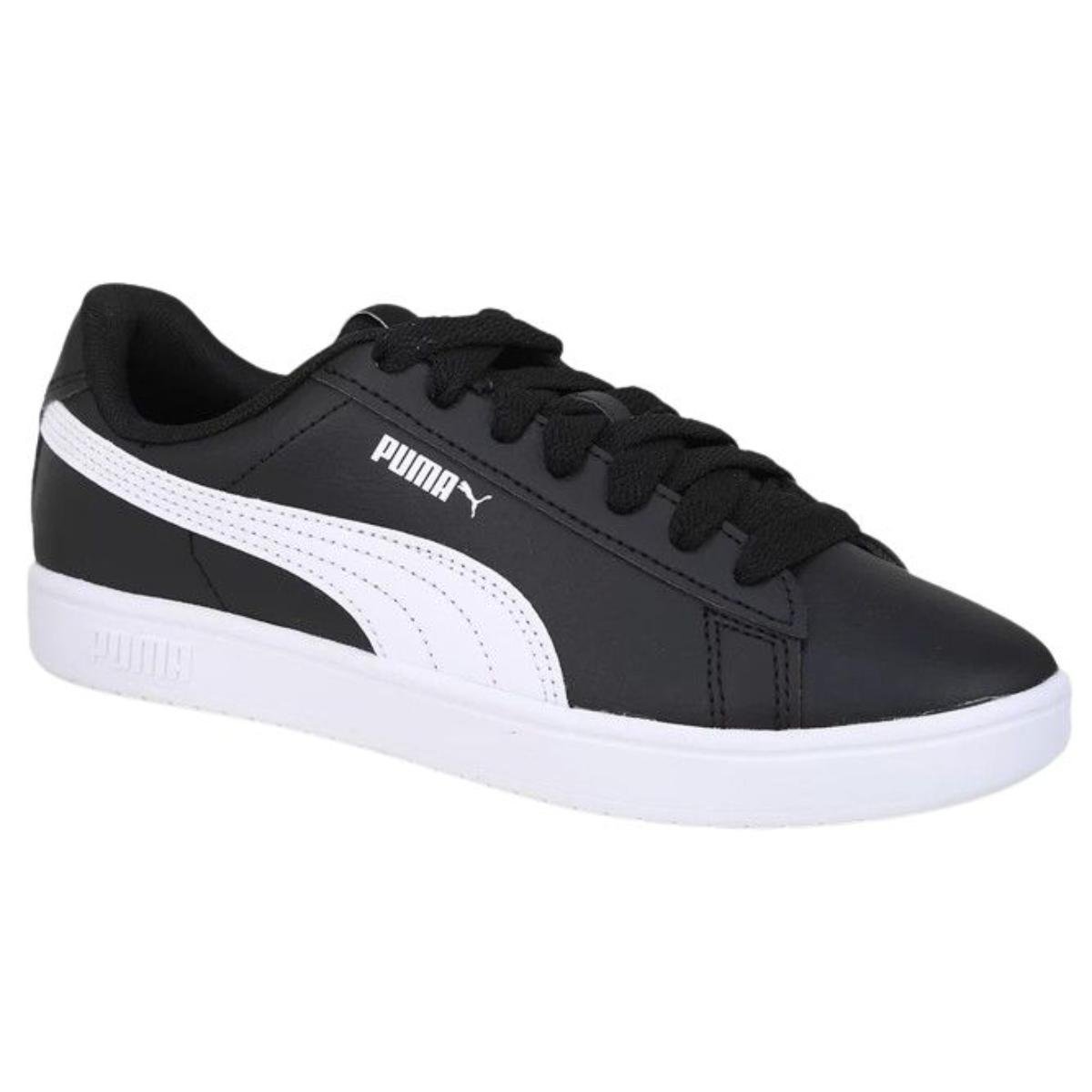 Puma 0255 ブラック×ホワイト Tênis Puma Unissex 372605-01 | Terê Calçados