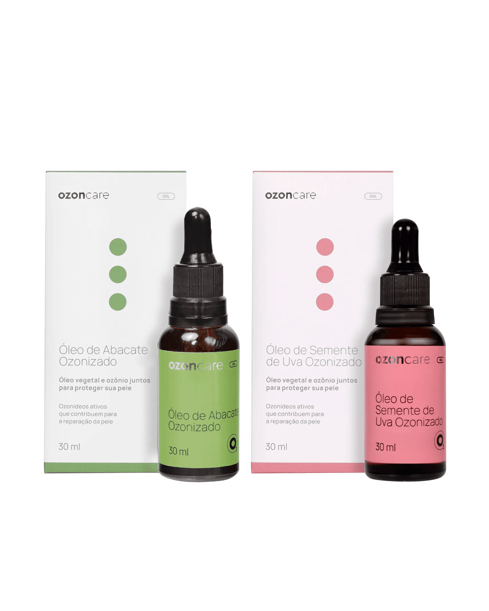 Óleo de Semente de Abacate Ozonizado 30ml - Hidratação Profunda