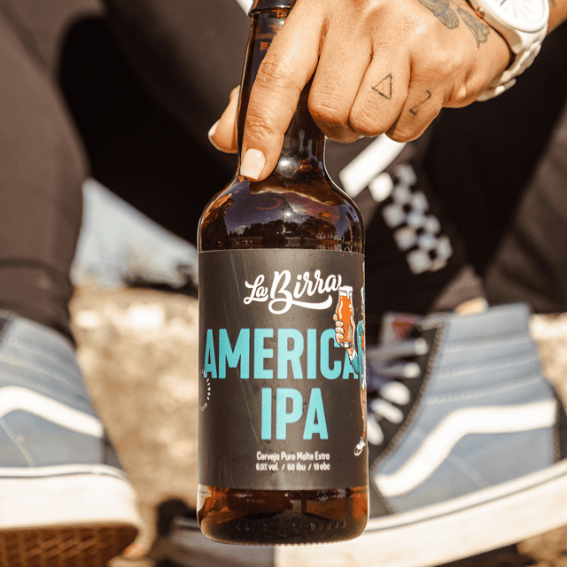 La Birra American IPA - Cx 6 garrafas 500ml