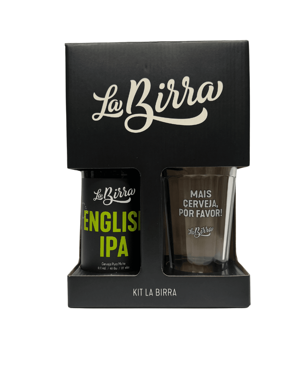 Kit English IPA - garrafa 500ml + copo | La Birra Cervejaria - Eleita a ...