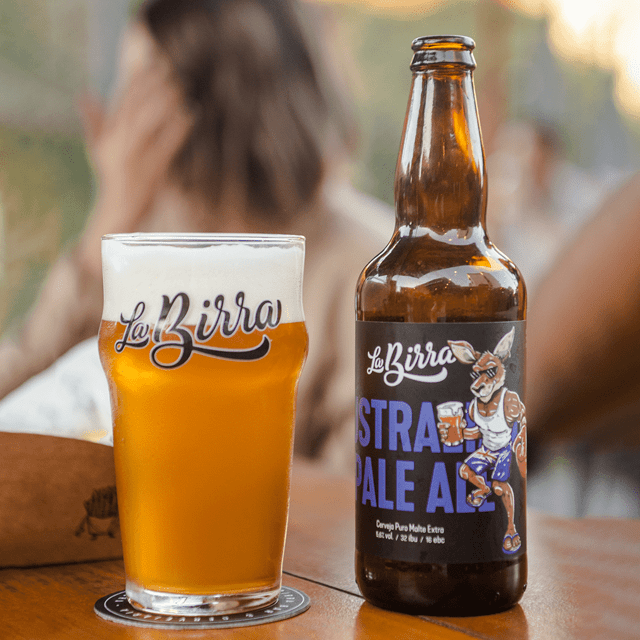La Birra Australian Pale Ale - Cx 6 garrafas 500ml 