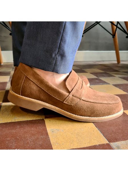 Sapato em Camurça | Loafer Verona