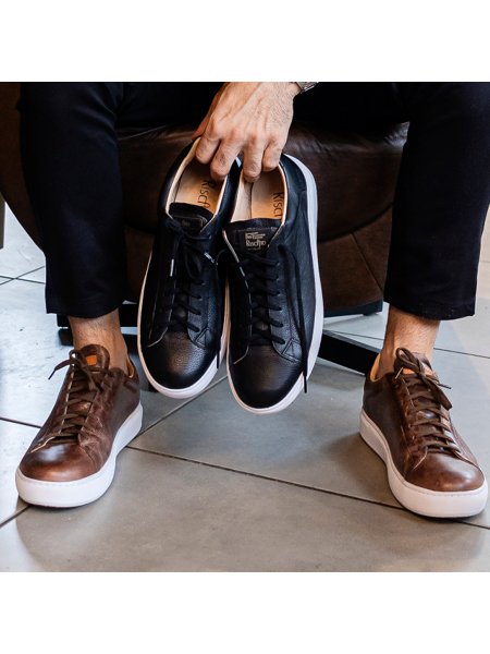 Sneaker em Couro | Brooklyn OFF Leather