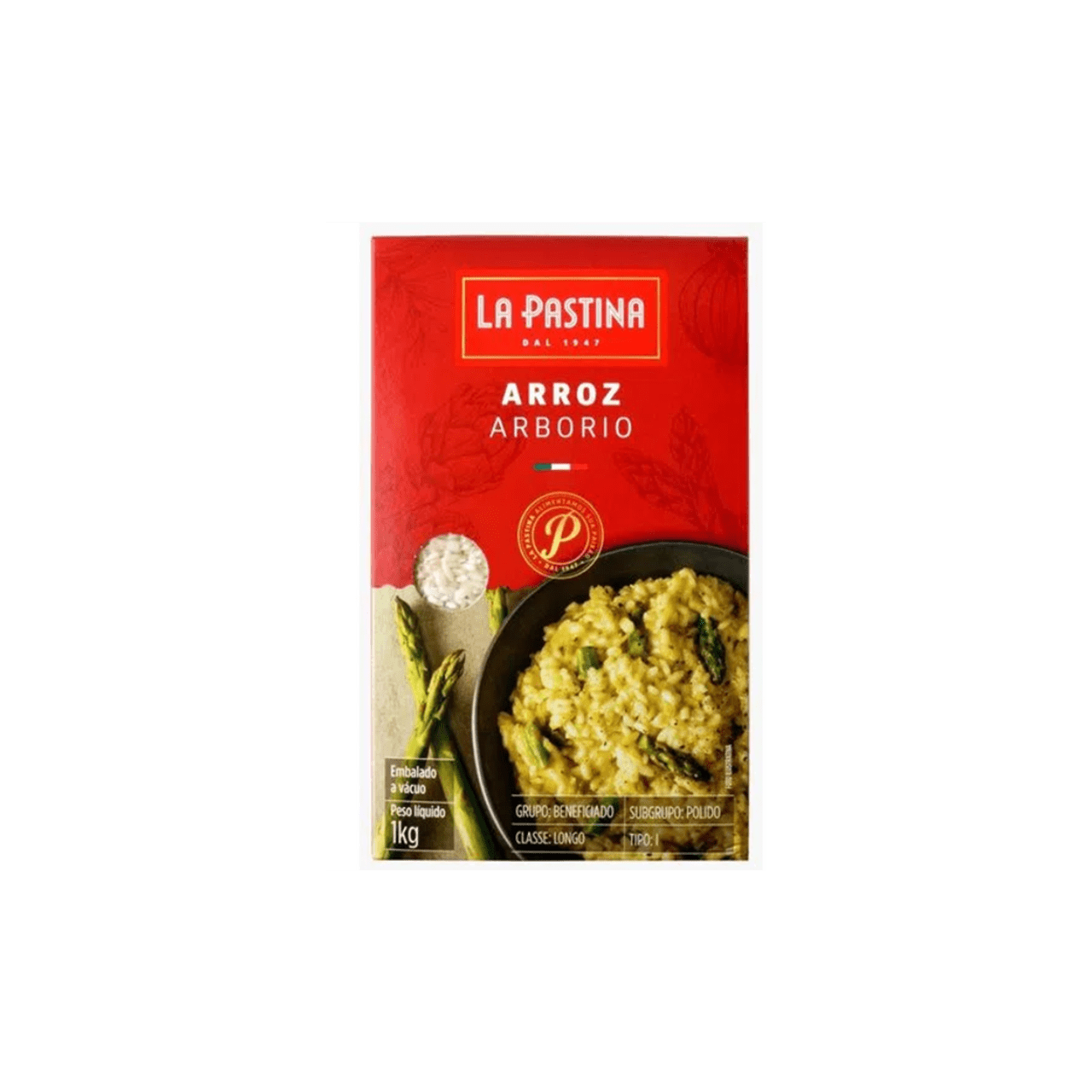 Arroz Arborio Italiano La Pastina1kg Trebbiano
