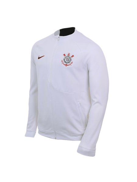 Nike Masculina Corta Vento Corinthians Branco Jaqueta Corta Vento