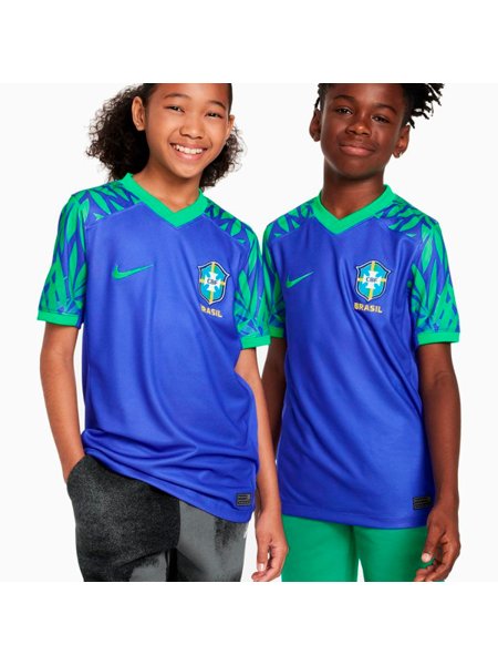 Camisa Nike Brasil I 23/24 Torcedor Pro Infantil