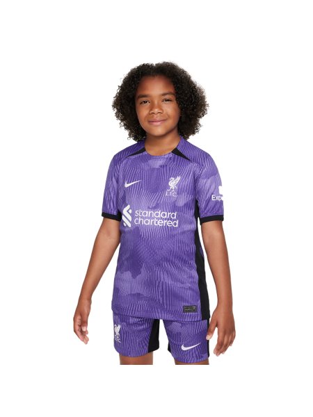 Camisa Futebol Liverpool Fc 23/24 Nike Stadium Infantil - Vermelha/Branca