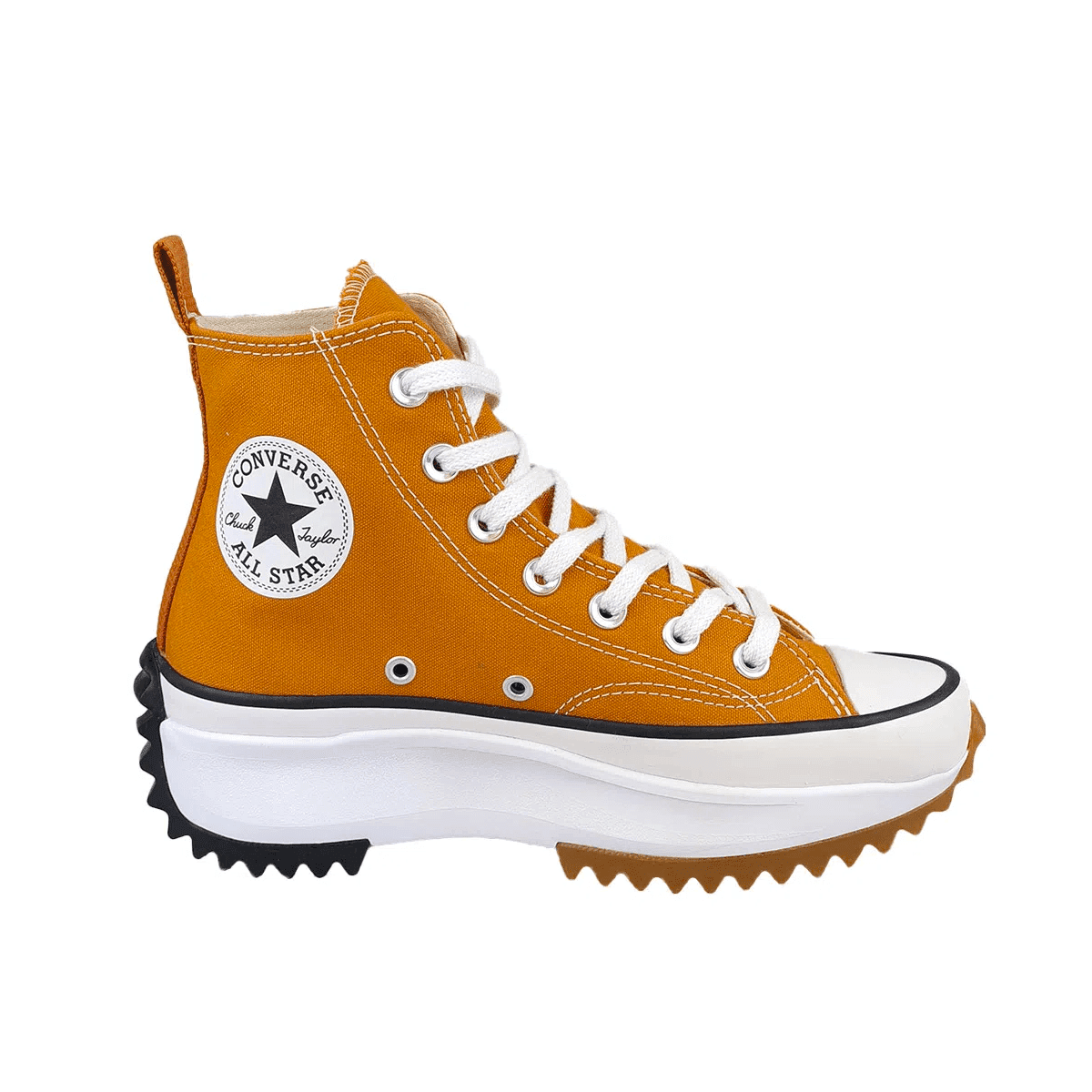 Star Plataforma All Star Converse Amarelo Cano Alto Star Converse