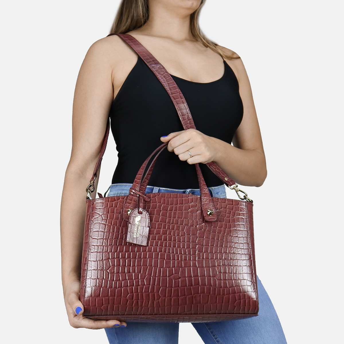 Melanie - Bolsa de couro