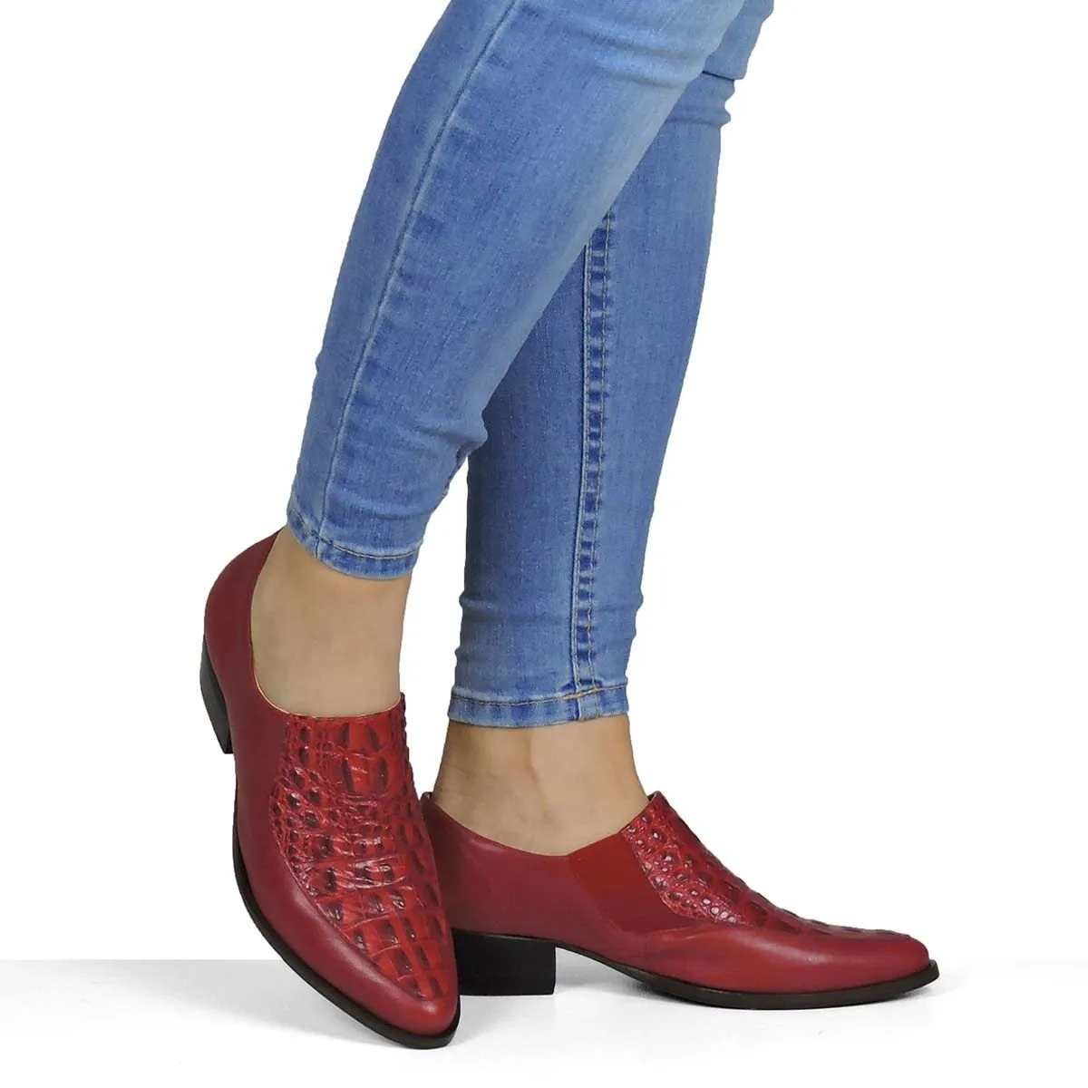 Sapato Social Feminino Salto Baixo Dina Mirtz Melania Benett