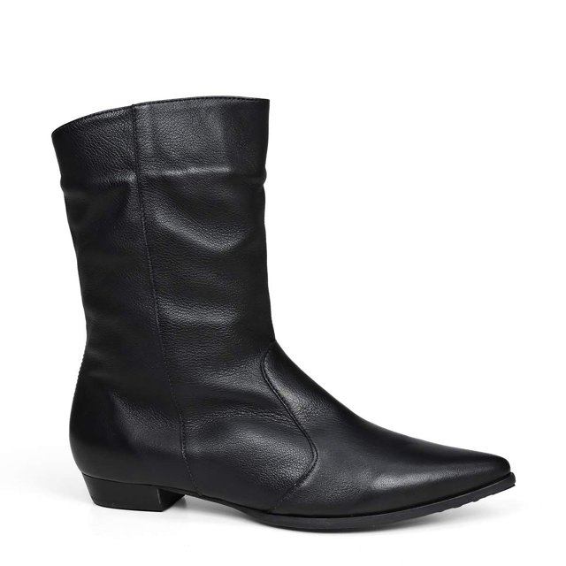 Bota Sem Salto Cano Médio Dina Mirtz Melania Benett