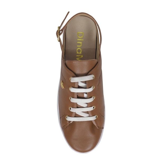 Tênis Feminino Casual Aberto Atrás Dina Mirtz Melania