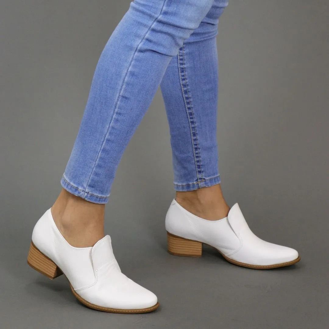 Sapato Feminino Sapato Profissional Branco Sapato Feminino