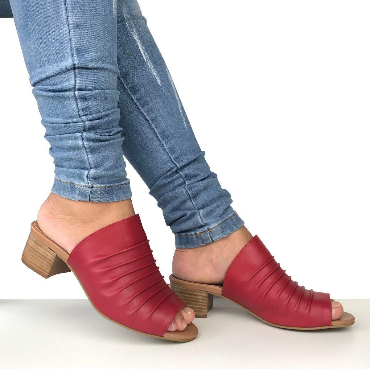 Tamanco Salto Baixo Dina Mirtz Fino Raro Site 100%