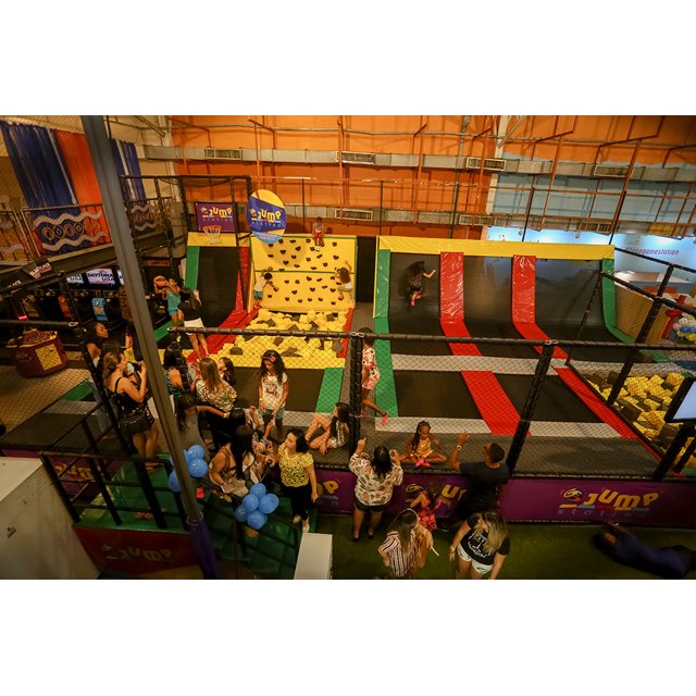 Jump Station Salvador Shopping Trampolim Park | Trampolim Park By Henri ...