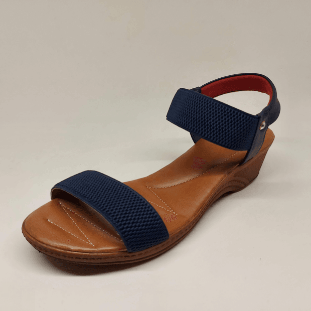 Sandália SoftFlex Anabela Confort Ref: 120 | PraPés Calçados Anatômicos