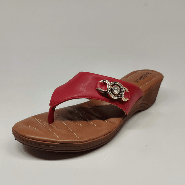 Tamanco SoftFlex Anabela Confort Ref: 150 | PraPés Calçados Anatômicos