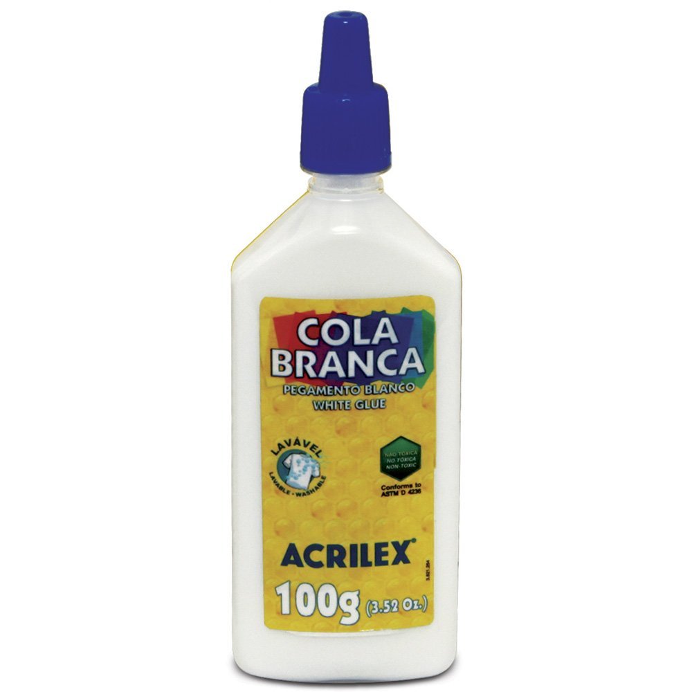 Cola Branca Acrilex 100g | Papelaria Art Pel