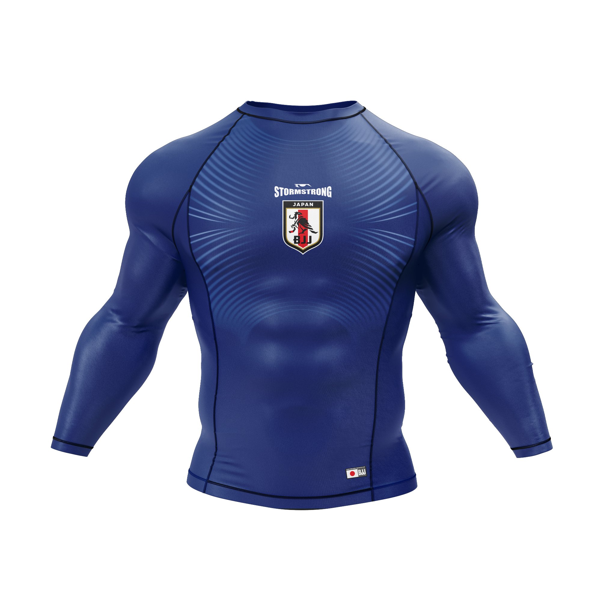 Rash Guard Manga Longa No Gi Jiu-Jitsu StormStrong Seleções 26 Japão ...