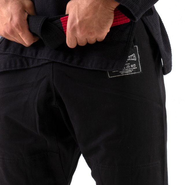 Calça Kimono StormStrong Jiu-Jitsu RIP-STOP PRETO StormStrong
