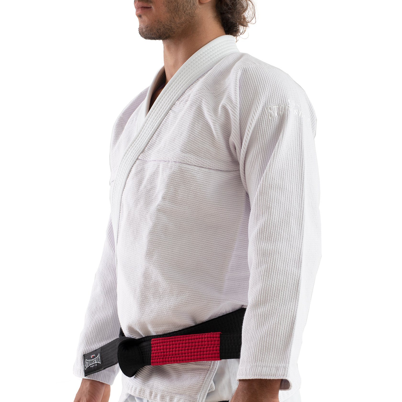 Kimono Stormstrong Jiu-Jitsu Shadow Branco | StormStrong Fight Co.
