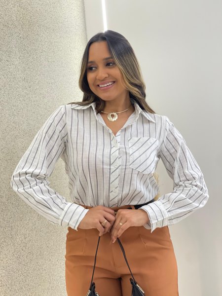 Camisa linda fashion feminina