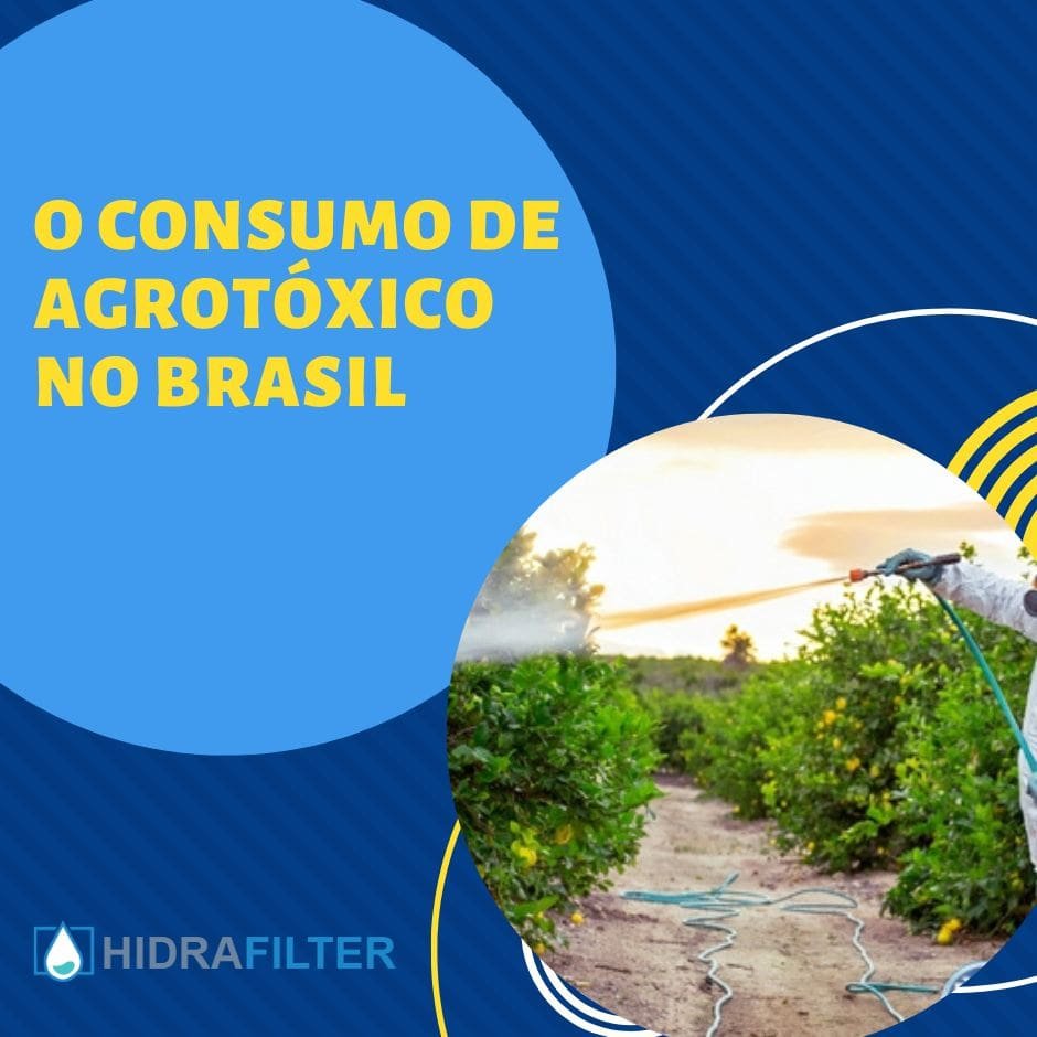 O consumo de agrotóxico no Brasil