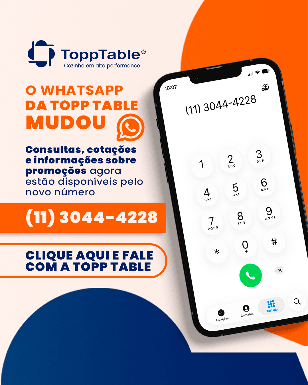 Topp Table | Utensílios & Equipamentos Profissionais