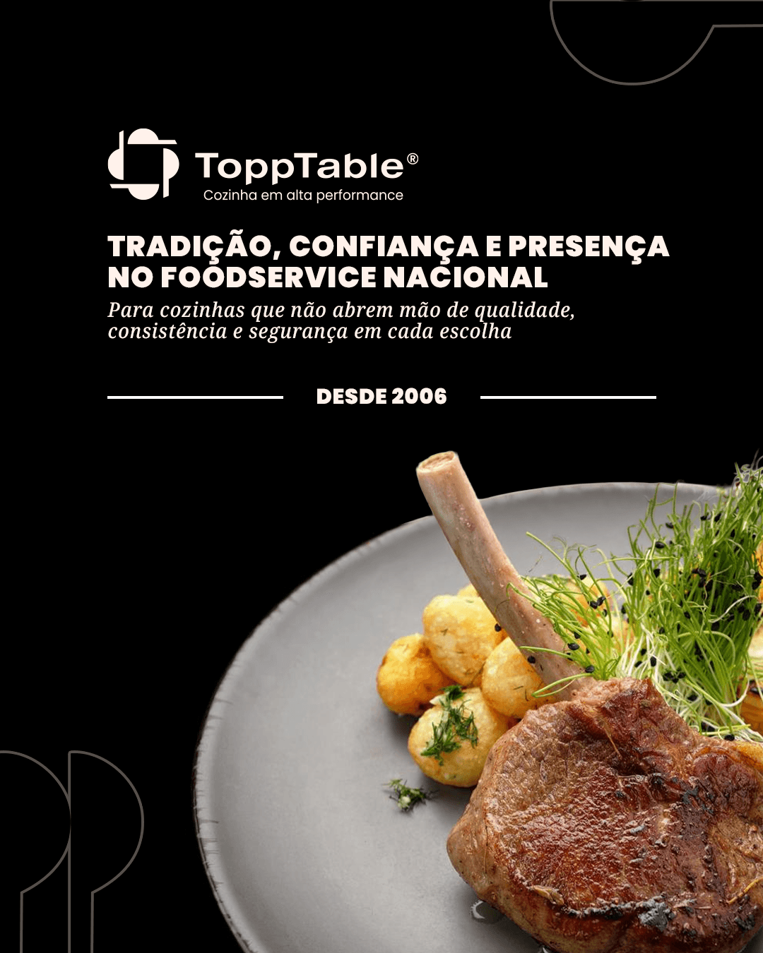 Topp Table | Utensílios & Equipamentos Profissionais