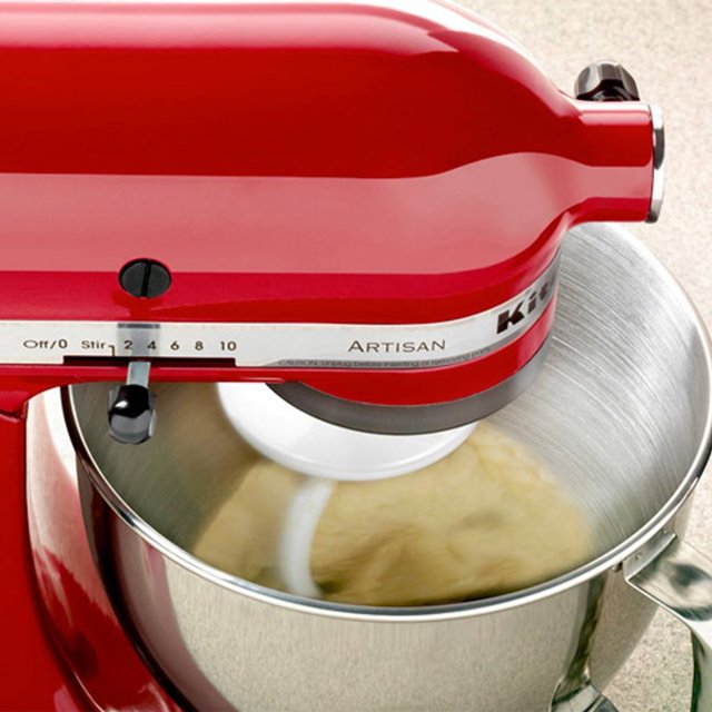 Batedeira Stand Mixer Artisan Empire Red 110V Topp Table