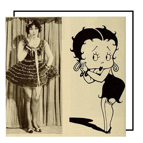 Imagens da Betty Boop na praia  Betty boop, Personagens de