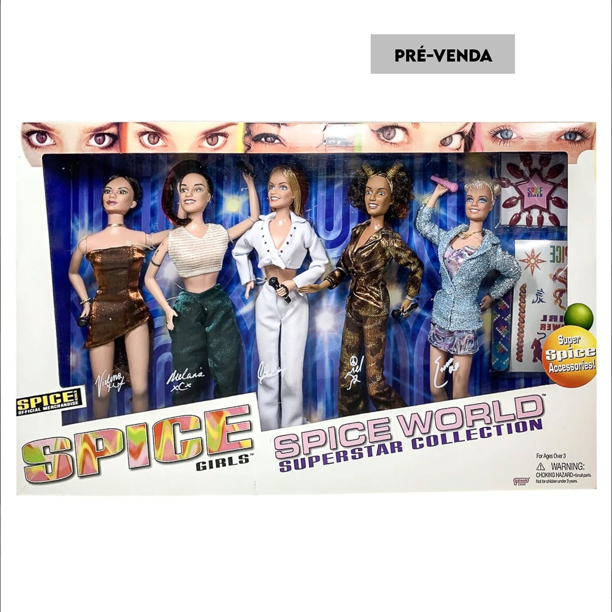 PRÉ-VENDA Bonecas Spice Girls Spice World Superstar Giftset 1998