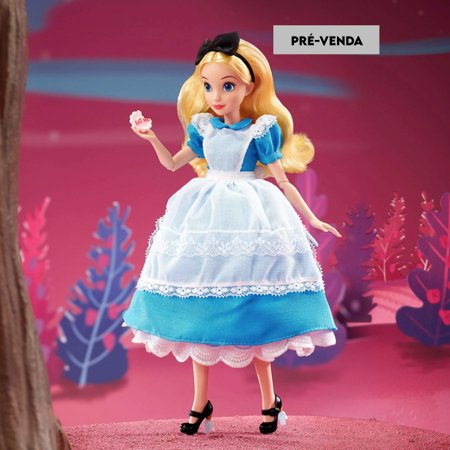 PRÉ-VENDA Boneca Disney Collector Alice in Wonderland - Mattel