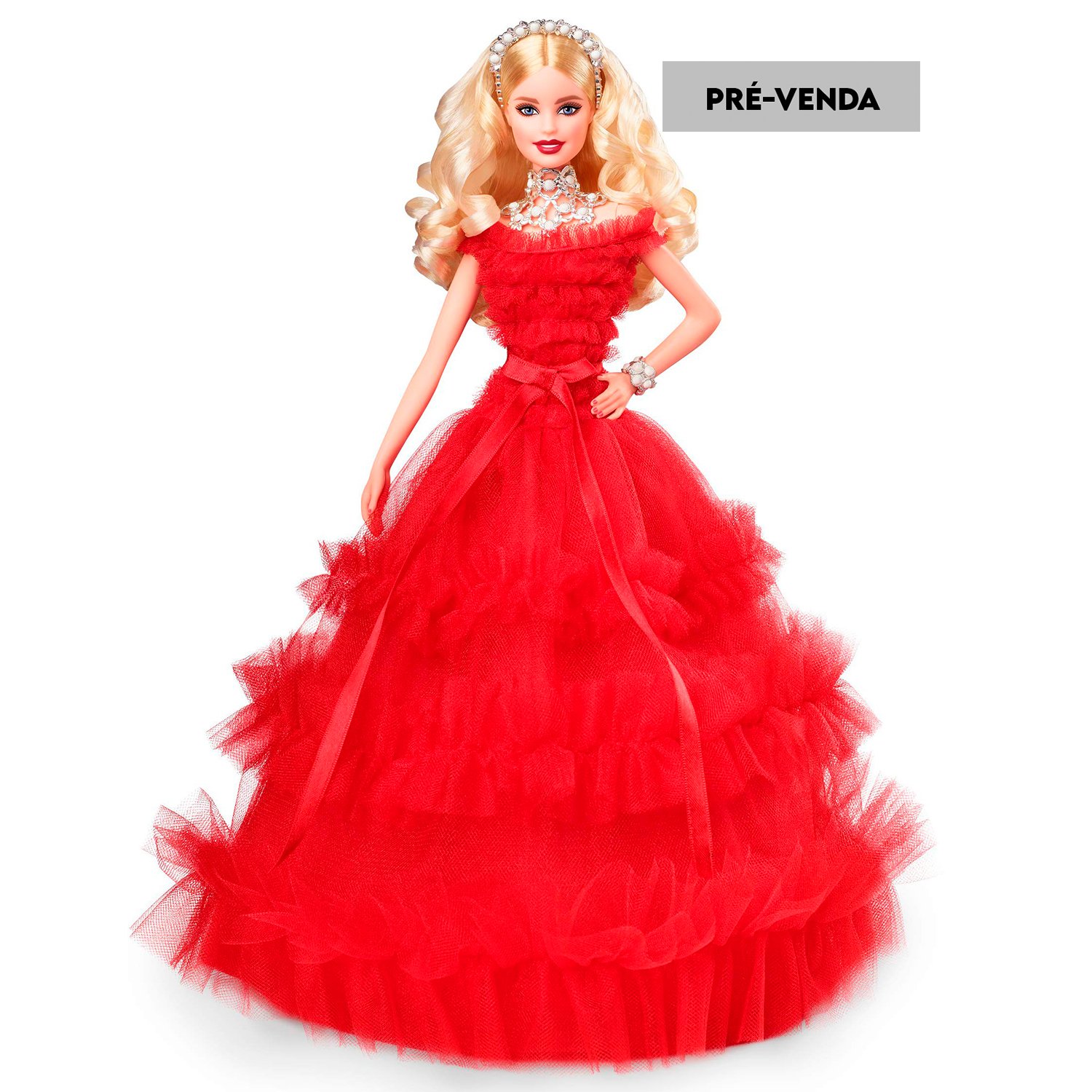 PRÉ-VENDA Boneca Barbie Signature Holiday 2018 Loira - Mattel