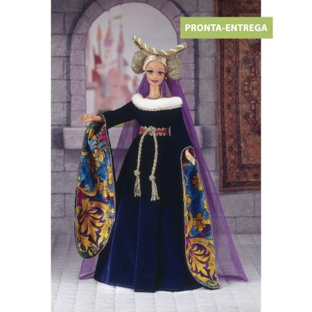 Boneca Barbie Collector Great Eras Medieval Lady - Mattel