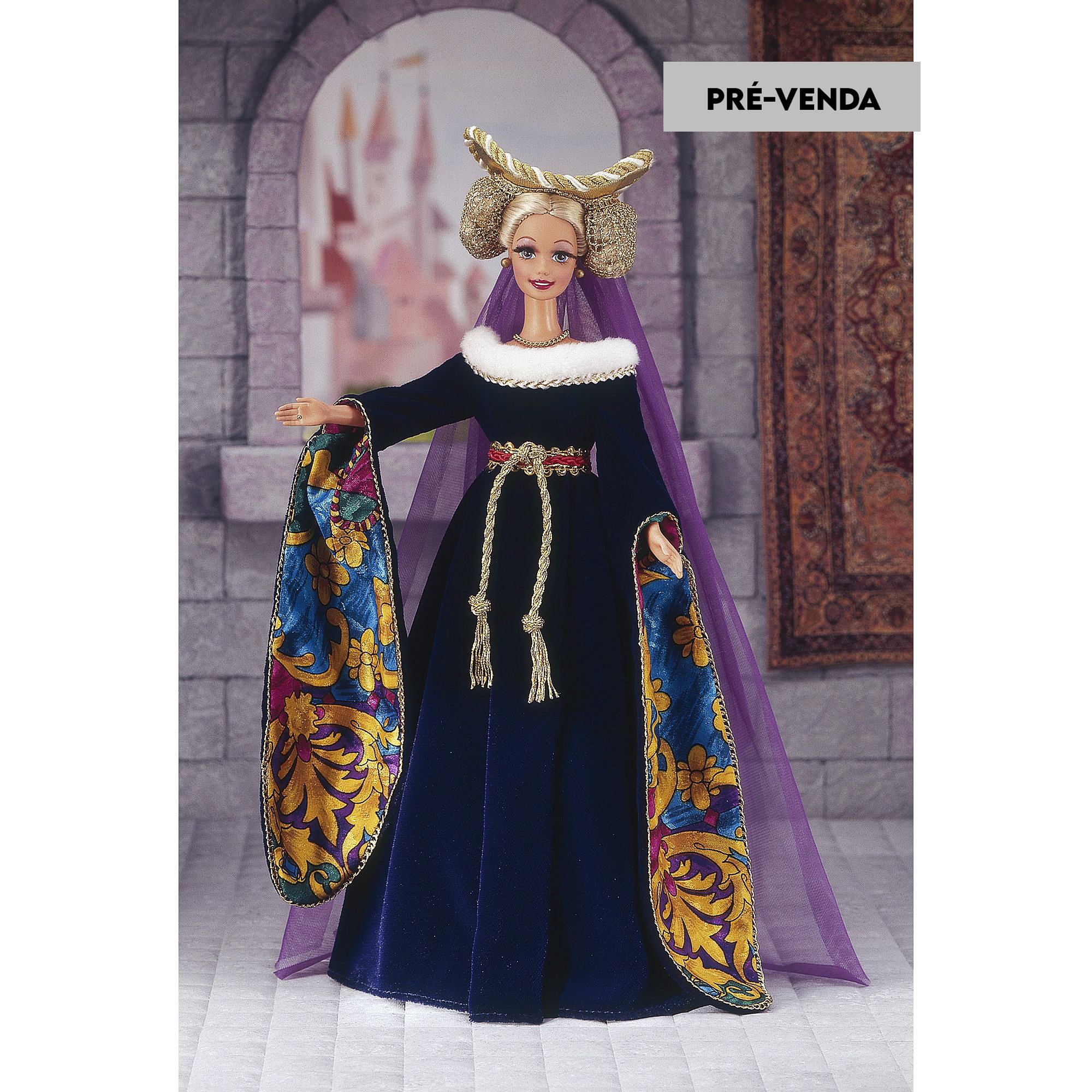 PRÉ-VENDA Boneca Barbie Collector Great Eras Medieval Lady