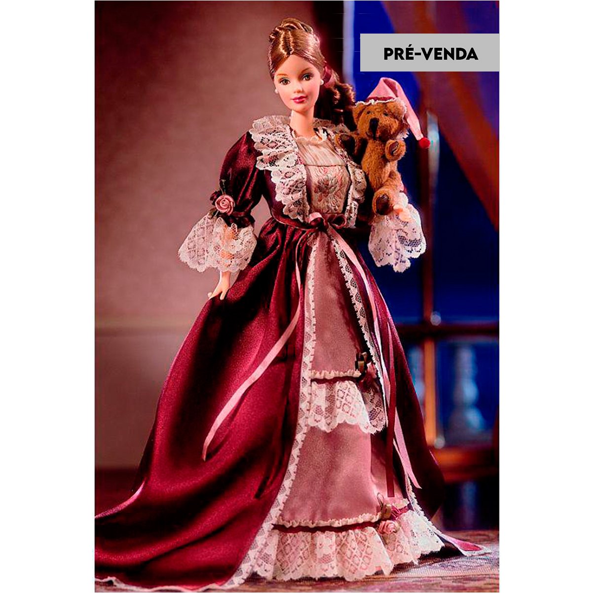 PRÉ-VENDA Barbie Collector Victorian with Cedric Bear - Mattel