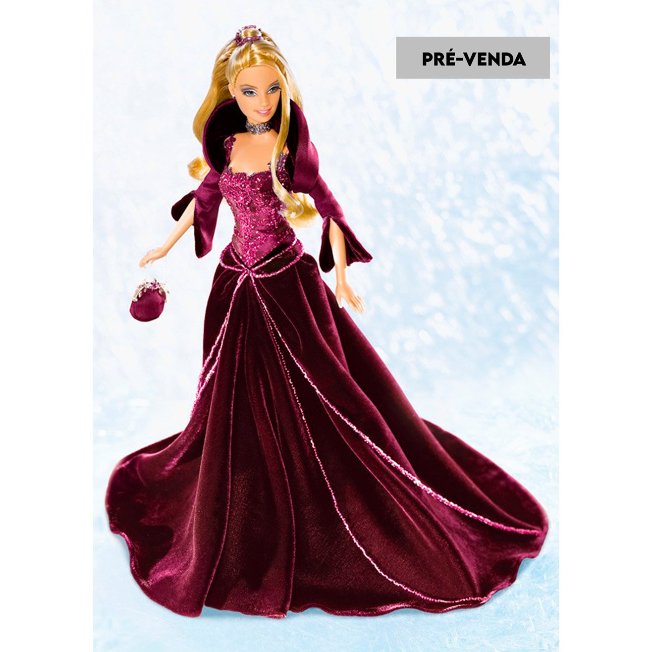 PRÉ-VENDA Boneca Barbie Holiday 2004 Vestido Vermelho Loira