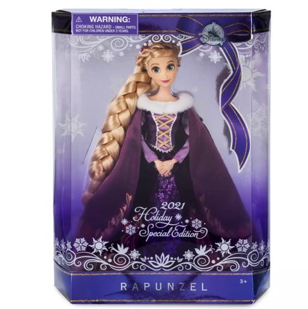 PRÉ-VENDA Boneca Disney Special Holiday Rapunzel 2021 Limited