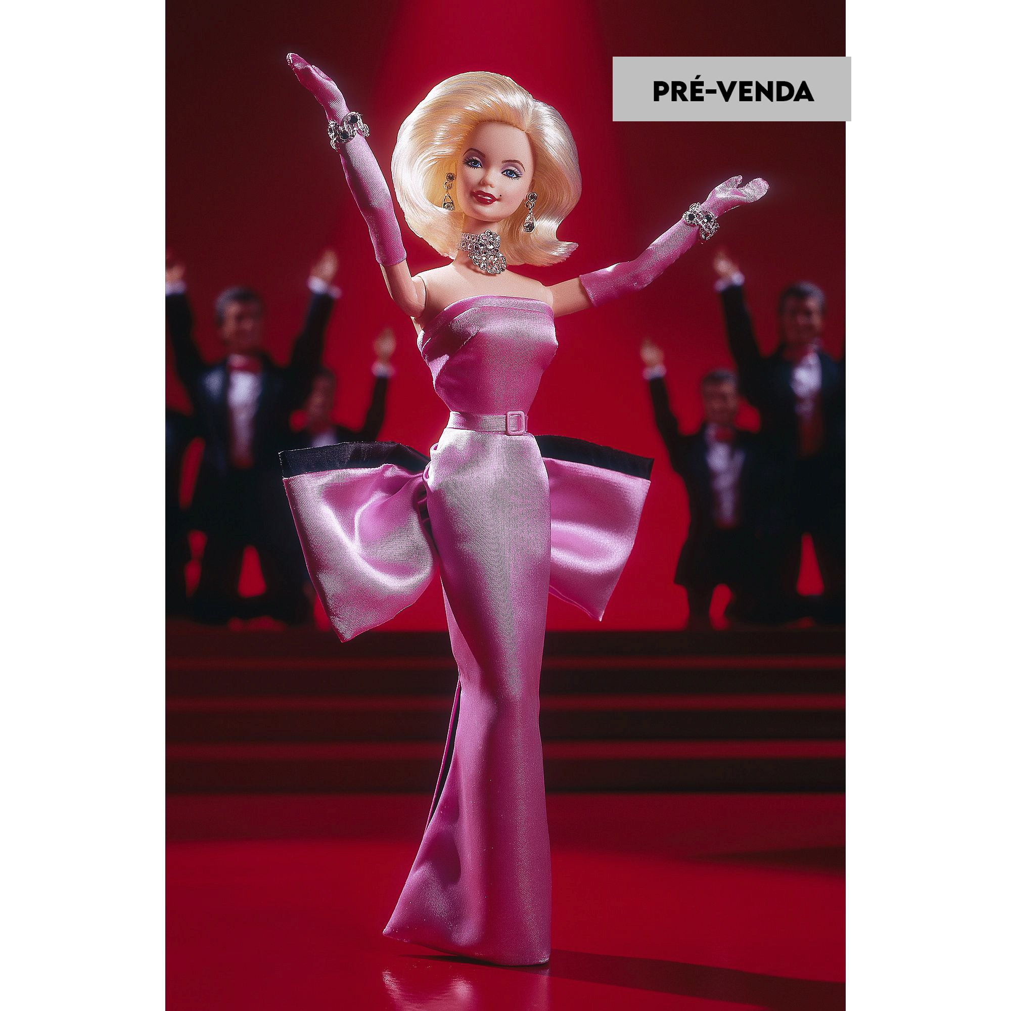 Boneca Barbie Collector Marilyn in the Pink Dress from Gentlemen