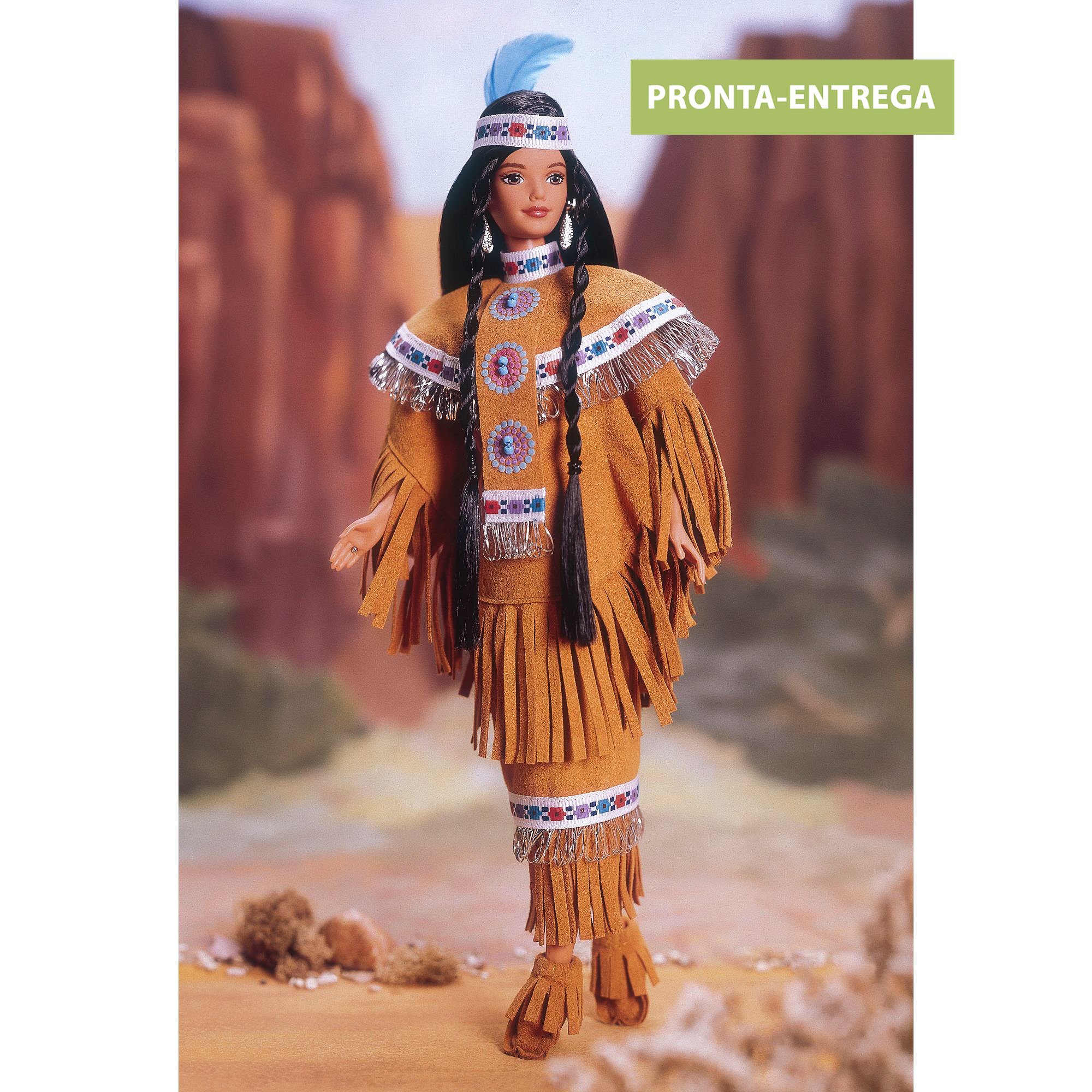 Boneca Barbie Collector DOTW Native American - Mattel