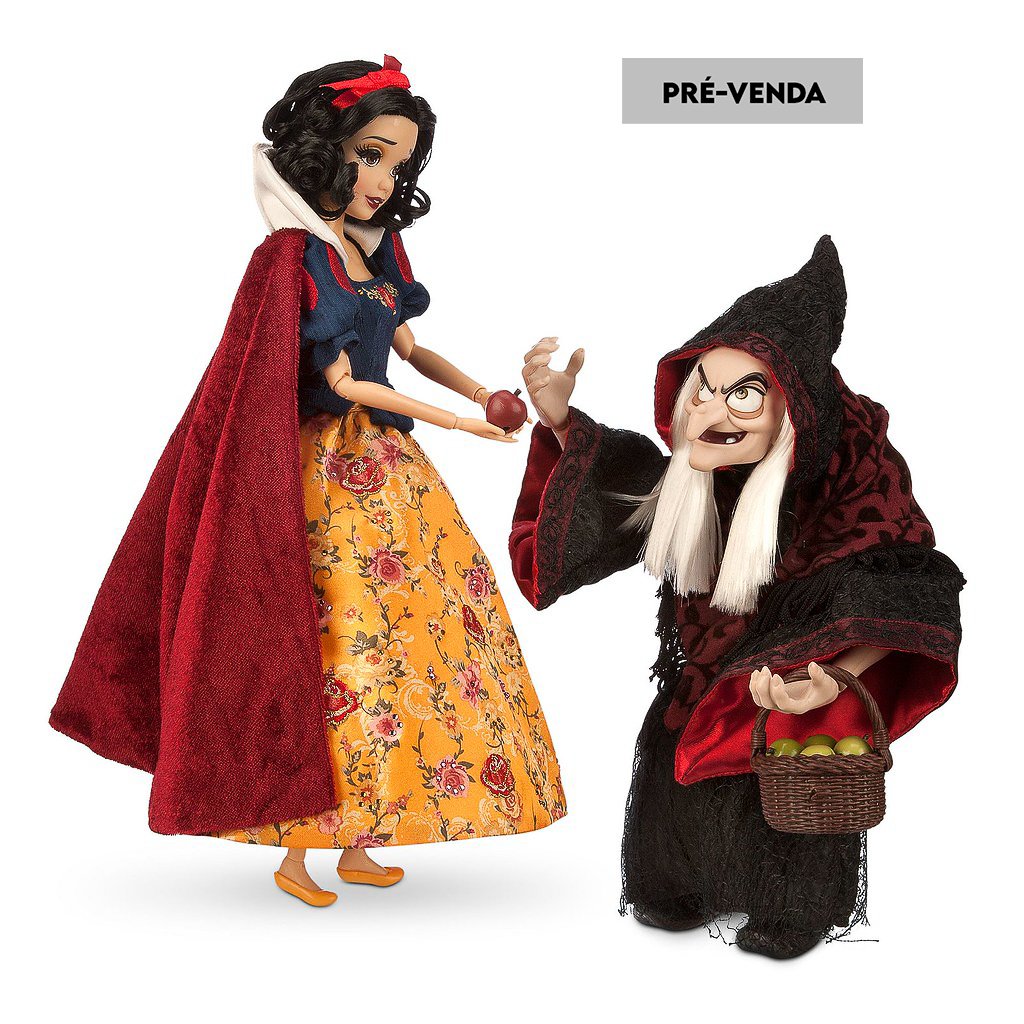 PRÉ-VENDA Bonecas Disney Frozen Giftset Anna e Elsa Celebrate Disney 100  Years of Wonder - Mattel