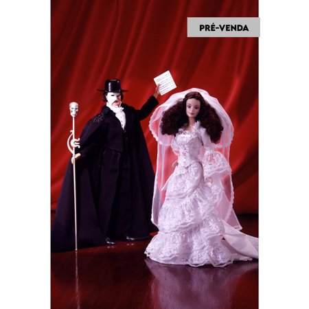 PRÉ-VENDA Bonecos Collector The Phantom Of The Opera Giftset