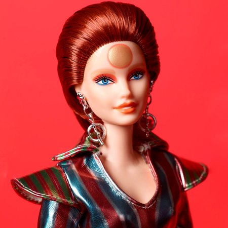 PRÉ-VENDA Boneca Barbie Signature David Bowie Ziggy Stardust