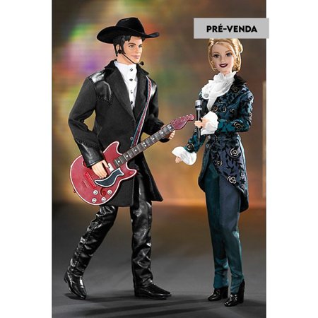 40周年記念BarbieとKenのセット セット購入が随分お得です！！！ PRÉ-VENDA Bonecos Barbie Collector Barbie e Kenny Country Duet